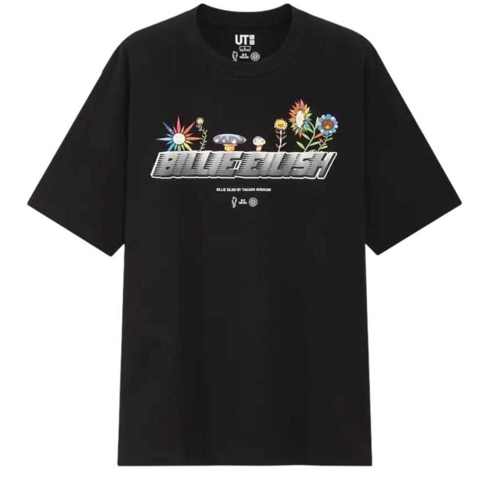 Uniqlo Black Crew Neck T-Shirt